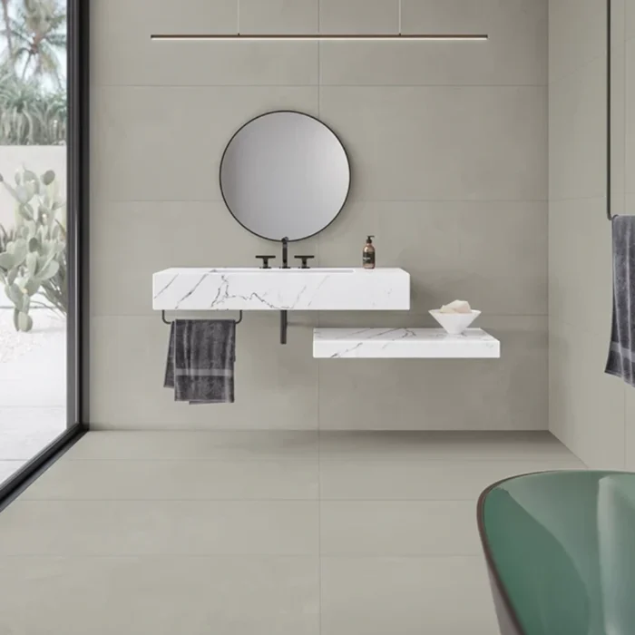 piastrelle effetto cemento ceramiche keope idh2 syntech silver